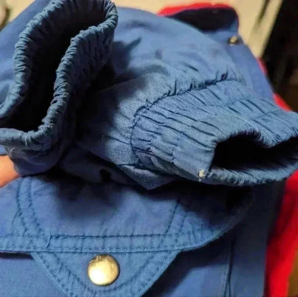 Vintage Ozark Trail Size 5 Boys Red And Blue Zipper Jacket Dallas Cowboys Patch - Picture 11 of 11